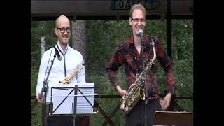 20100614 5 Saxofon-kvartett vid Picassoudden