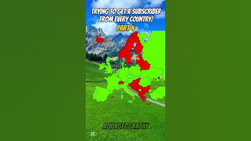 Trying to get a subscriber from every country! Part 3 #mapper #mapping #europe