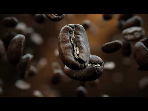Coffee bean simulation in Houdini 18