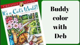 It’s a Cat’s World buddycolor w/ @debhouckscraftycottage  and @Tesscozycorner completed pages