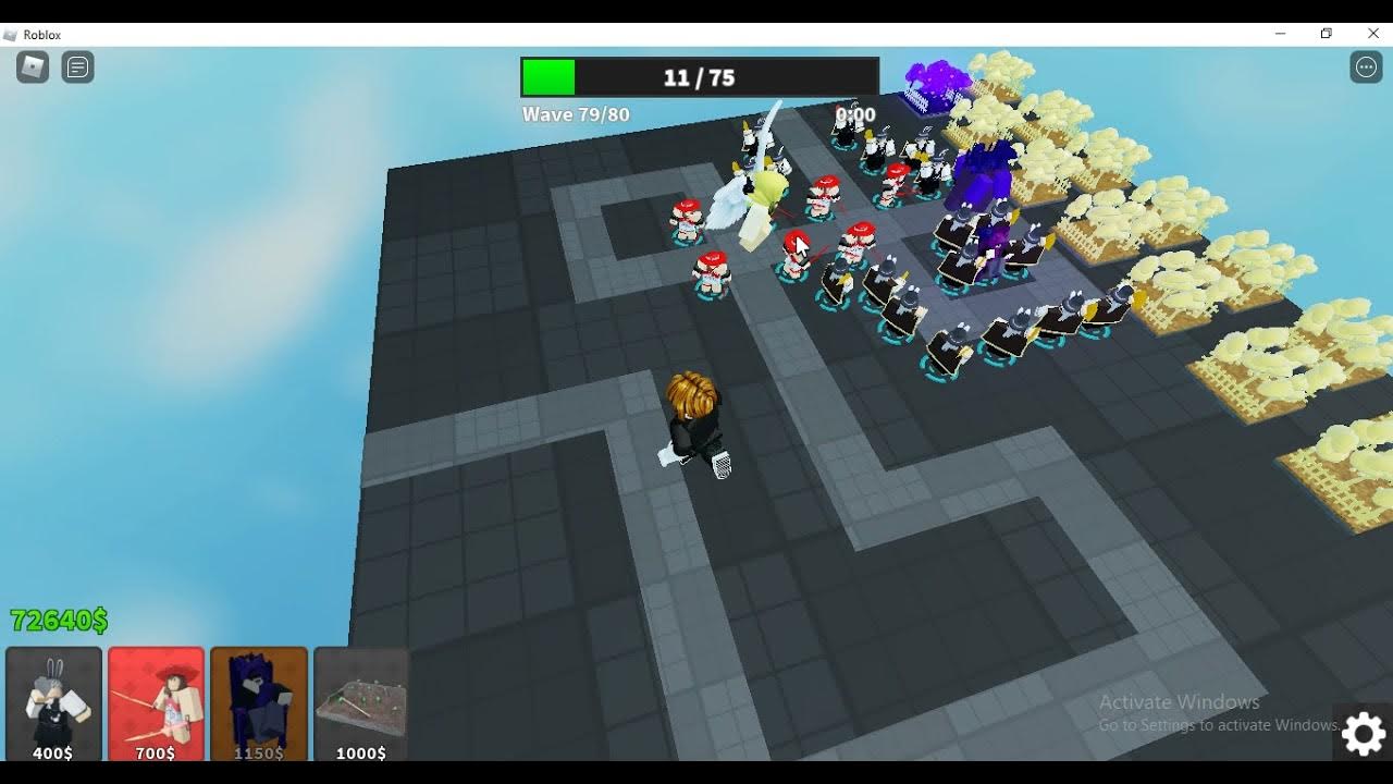 [ROBLOX] Woman Tower Defense ลองเล่น Nekoro - YouTube