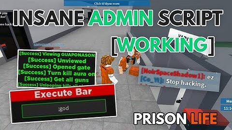 Prison Life | INSANE ADMIN CMD | KILL ALL,BRING ALL,CRASH PLAYERS,GOD | [WORKING] 2022