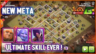 Clash of Clans⭐OMG ! ULTIMATE SKILL EVER⭐6-7-10 GIANTS+BOWLER WITCH⭐THE BEST TRATEGY !