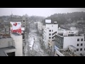 2011年３月１１日　１５時５４分〜　塩釜港の津波　tsunami shiogama