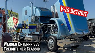 Werner Enterprises’ 1999 Freightliner Classic With V-16 Detroit Diesel: Truck Tour