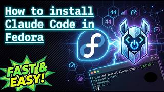 How to install claude code in Fedora