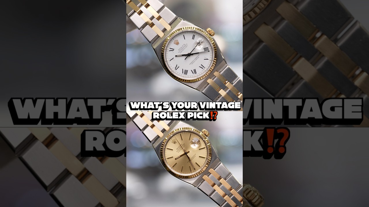FOR THE VINTAGE ROLEX LOVERS‼️