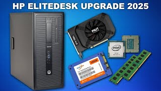 ارتقاء پردازنده، پردازنده گرافیکی، رم و SSD اچ پی Elite Desk 800 G1 TWR تا سال 2025