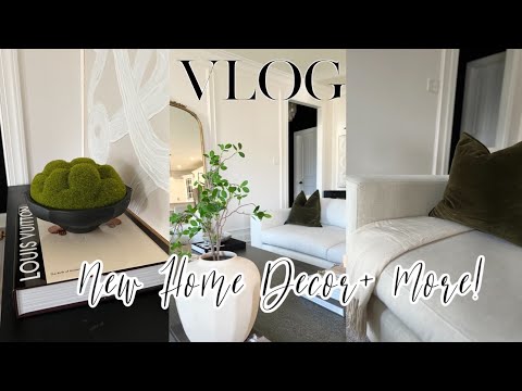 VLOG! NEW HOME DECOR +MORE! #newhome #homeupdates 