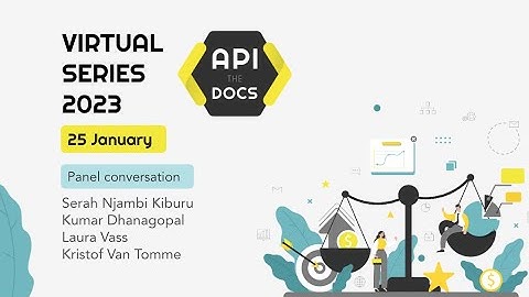 Panel Talk on January 25 | API The Docs Virtual 2023