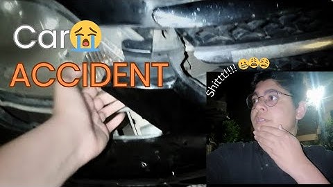 Gari thuk gayi😭 |car accident |raste mein car thul gayi |extreme car accident