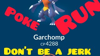 Don't be a raid jerk in Pokemon go