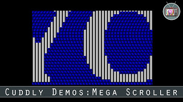 Cuddly Demos: Mega Scroller by The Carebears, 1989 | Atari ST Intro