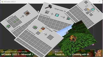 How To Make Recipes In MCreator | 2