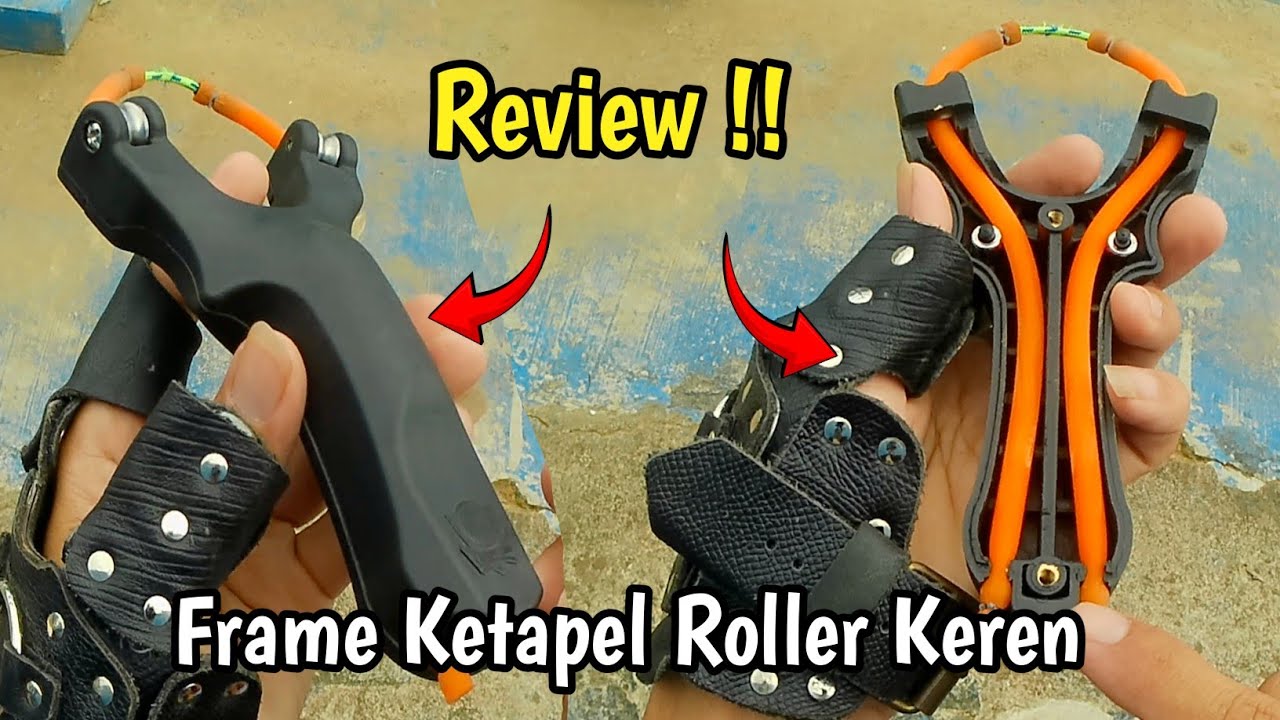 ‼️Review Frame Ketapel ikan Roller Karet dalam Terbaru || Ketapel ikan | Slingshot Fishing