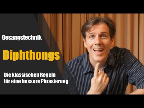 Gesangstechnik - Diphthonge richtig verwenden