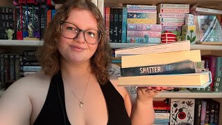 ASMR | july reading wrap up ✨ 8 books this month!  (whisper rambles & book triggers)