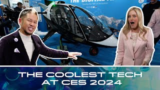 The Coolest Tech at CES 2024 with @iJustine and @briantong