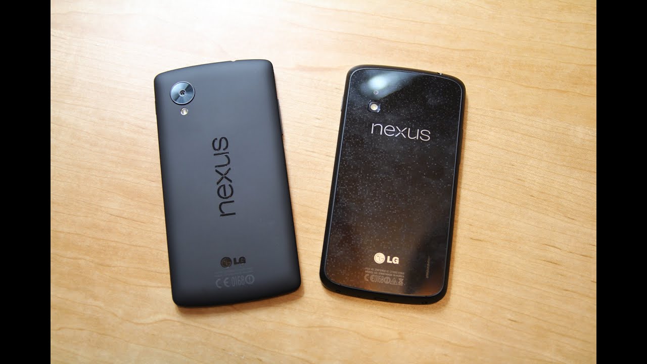 Nexus 5 vs Nexus 4 - YouTube