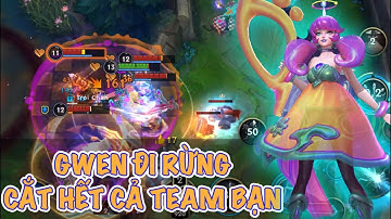 [LMHT:Tốc Chiến] Gwen đi rừng quá bá đạo cắt hết cả team bạn trâu quá khó mà bị hạ gục