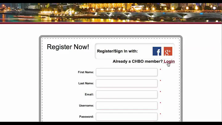 Register and Login to CorporateHousingbyOwner.com