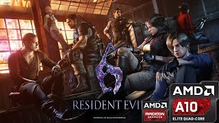 Resident Evil 6 On A10 7400P | R5 M230 + R6 Grapichs ( R7 M265DX )