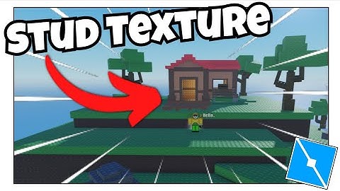 How to make a STUD TEXTURE in Roblox! (2024)