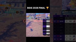 🏆GENs Vs SOUL Point table 🥶BGIS FINAL 2026🔥 #bgmi