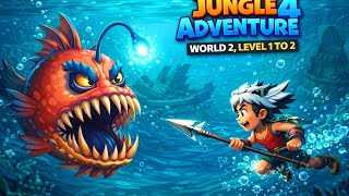 Jungle Adventure 4 | world 2 level 1 to 2 | Gameplay | Kamal Ke Games screenshot 2