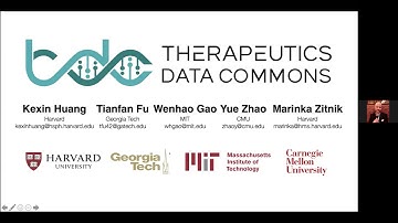Therapeutics Data Commons (Kexin Huang, Harvard)