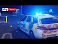 Car crashes into London police station