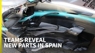 First look at F1 teams' updates for the Spanish GP