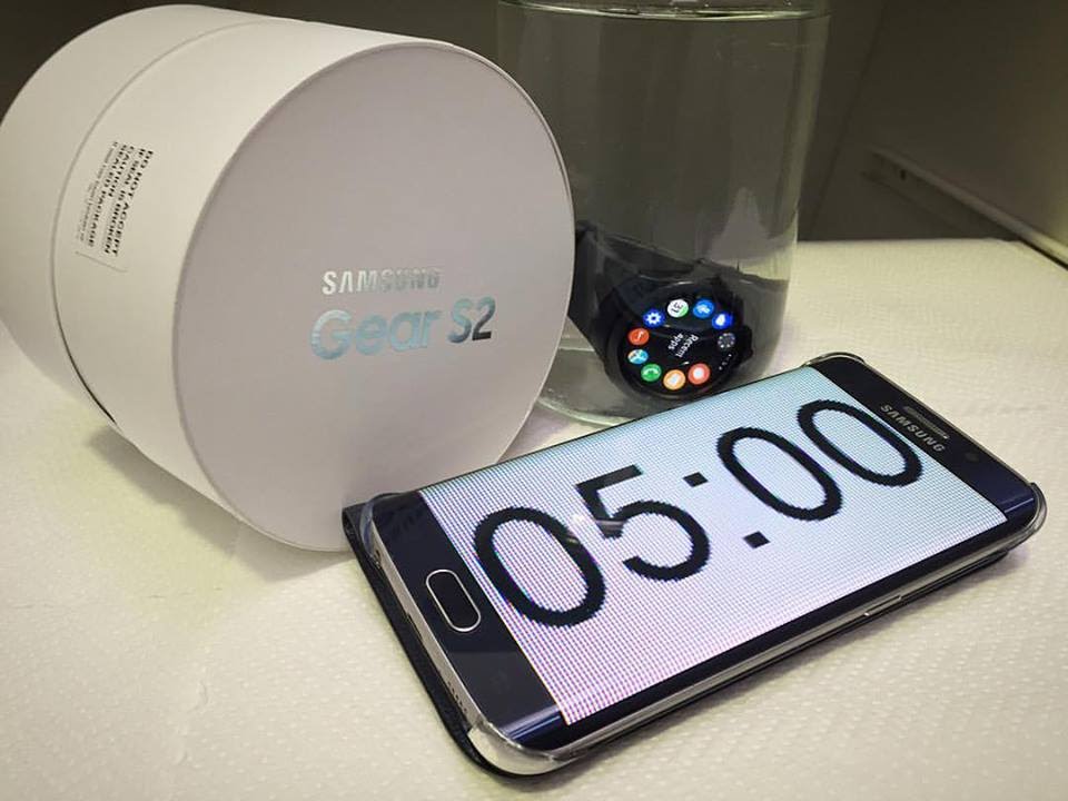 samsung gear s2 waterproof test