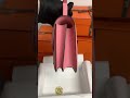 19cm Hermes Constance with black and pink color, which color do you like it?
