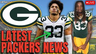 🔴 LIVE Packers LATEST News! Why Evan Williams Is ELITE! Savion Williams BREAKOUT Year?