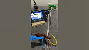 Insulation resistance TEST FAIL! - Will a damaged cable show up? #shorts