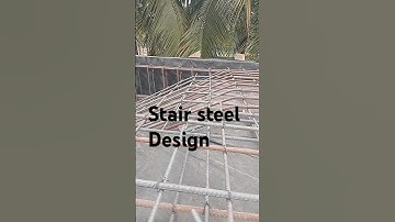 Stairscase bar bending design #reinforcement #heavycivil #stairs