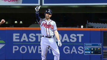 ATL@NYM: Inciarte rips his 200th hit of the season