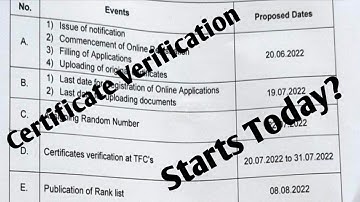 TNEA|2022|Certificate|Verification|Started?|Certificate|Verification|At|TFC