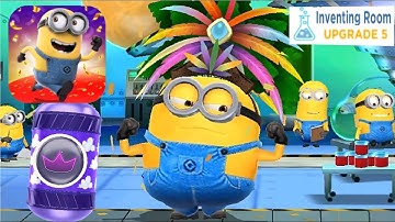Minion Rush Carnival Jerry Costume common minion Inventing room fullscreen android gameplay