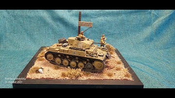 TAMIYA 1/35 Panzer II Ausf.F - A Build In Pictures