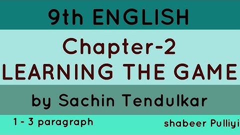 9th ENGLISH  II  Aspire to win II  Unit 1