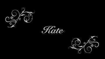 Projected Animated monogram sample