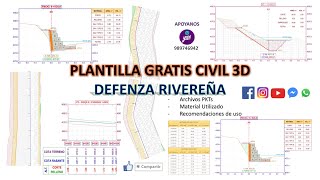 PLANTILLA GRATIS CIVIL3D - DEFENZA RIBEREÑA