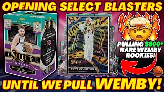 *SICK WEMBY PULLS!🔥 2023 SELECT BASKETBALL BLASTER BOX REVIEW!🏀 screenshot 3