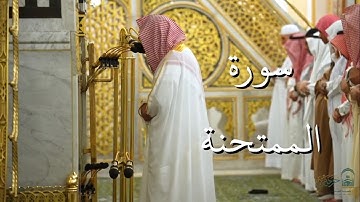 سورة الممتحنة | المصحف الصوتي والمرئي من صلاتي التراويح والتهجد بالمسجد النبوي لعام 1446هـ.