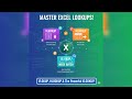 The Power of LOOKUPs in Excel – Master VLOOKUP, XLOOKUP & HLOOKUP!