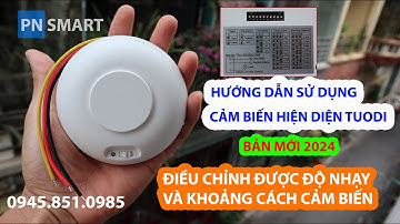 Cảm biến hiện diện Tuodi 9952 9953 phiên bản mới 2025 | PN Smart