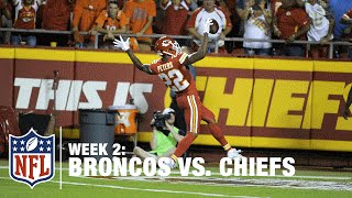 Peyton Manning Tosses 55-Yard Pick Six To Chiefs Rookie Marcus Peters Broncos Vs. Chiefs Nfl