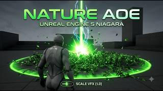 Nature AOE in Unreal Engine 5 Niagara